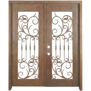 Iron Double Doors 10092